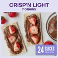 thumbnail image 2 of Wasa Crisp’n Light 7 AIF9 Grains Crispbread, 4.9 oz (Pack of 4), Crackers, Non-GMO Ingredients, 7 Grain Blend, 20 Calories per Slice, 2 of 3