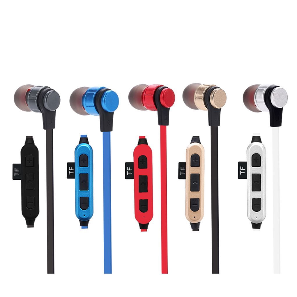 Wireless Earbuds TF SD Card Slot 