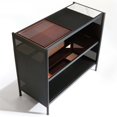 thumbnail image 2 of Sauder Boutique Powder Coated Metal Console Table in Black, 2 of 11