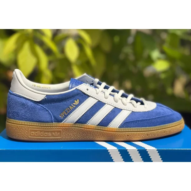 Ad-id-as Handball Spezial 75th Anniversary Blue White Gum Men's Shoes JP5278
