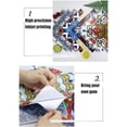 thumbnail image 4 of Azulejos De Cocina 3D Pegatinas De Azulejos Duros De Cristal Engrosado A Prueba De Agua Pegatinas De Gabinete Autoadhesivas A Prueba De Aceite Para Refrigerador Cocina Baño Moyic HA040376-04, 4 of 6