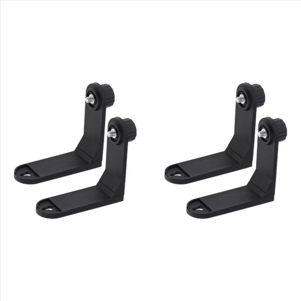 4 Soportes MagnéTicos en L para 2 LíNeas de , Rosca de 1/4', Soporte Universal de AdsorcióN de ImáN de Hierro Superfuerte