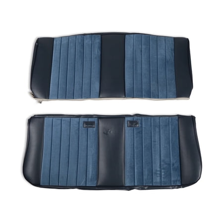 Brothers Trucks 05-312 Seat Upholstery Standard Pleat Cloth/Vinyl - Navy