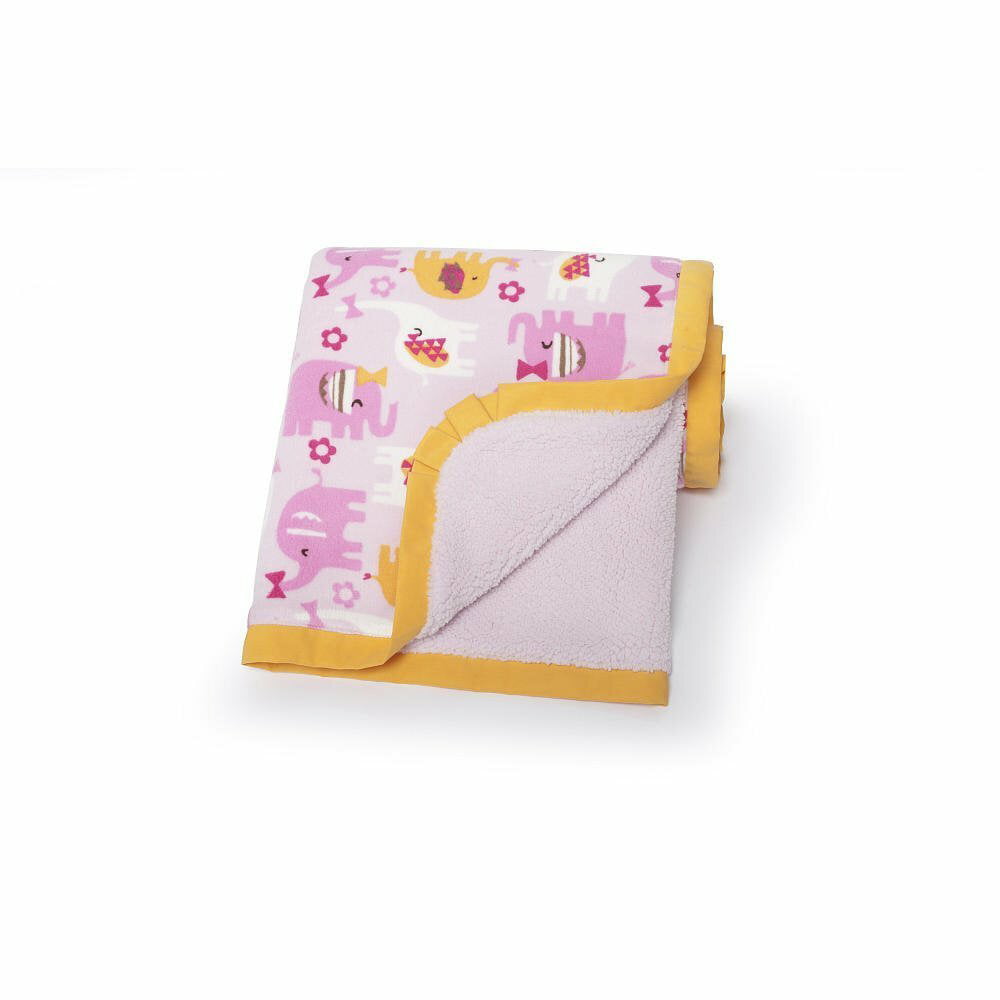 Brand New Carters Pink Owl Baby Blanket 40x30" 