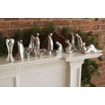 thumbnail image 2 of Nambe Holiday Collection Christmas Angel Figurine (3" x 9") - Made with Nambe Alloy, 2 of 4