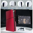 thumbnail image 5 of Slim Disc Edition Cover Plates for PS5 Slim Console, Shell Panels Compatible with PlayStation 5 Slim Accessories Protective Replacement Faceplate (Volcanic Red), 5 of 6