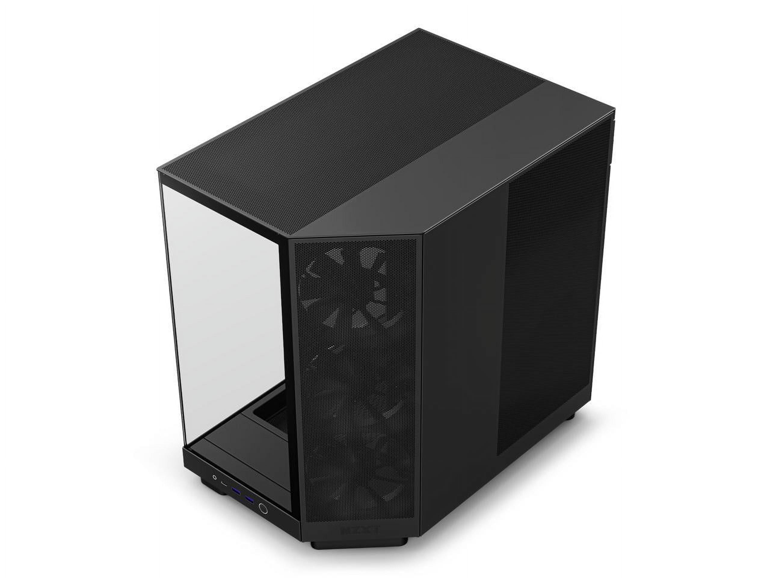 NZXT H6 Flow Compact Dual-Chamber Mid-Tower Airflow Case CC-H61FB-01 –  TeciSoft
