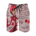 thumbnail image 2 of Hazbin Hotel Mens Board Shorts Quick Dry Swim Trunk Lightweight Soft Swimsuit Bathing Suit for Boys 2XL, 2 of 8