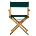 thumbnail image 4 of Casual Home Chaise de Réalisateur 18 Pouces Cadre Naturel avec Toile Vert Chasseur, 4 of 5