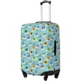 thumbnail image 2 of World Travel1 Luggage Cover Washable Elasticated Luggage Covers for Suitcase tsa Approved Stylish Dust and Scratch Resistant Luggage Case Protector for Kids and Adults -, 2 of 6