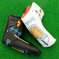 thumbnail image 3 of Fundas duraderas para palos de golf con estilo bordado, divertidas y prácticas. blanco, 3 of 7