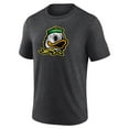 thumbnail image 2 of Men's Charcoal Oregon Ducks Classic Primary Tri-Blend T-Shirt, 2 of 3