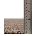 thumbnail image 4 of Unique Loom Outdoor Solid Rug 10' 8 x 10' 8 Square Light Brown, 4 of 6