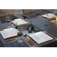 thumbnail image 3 of Outdoor 7-Piece Patio Conversational Sofa Set with Gas Firepit and Ice Container Rectangle Dining Table, Gray, 3 of 6