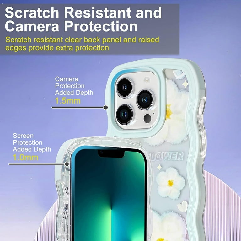 Case for iPhone 14 (6.1 inch), TPU Kawaii Shockproof Protective
