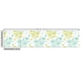thumbnail image 3 of Ambesonne Retro Fabric by the Yard Upholstery, Line Art Inspiration Abstract, 1 Yard, Pale Blue Pale Green, 3 of 5