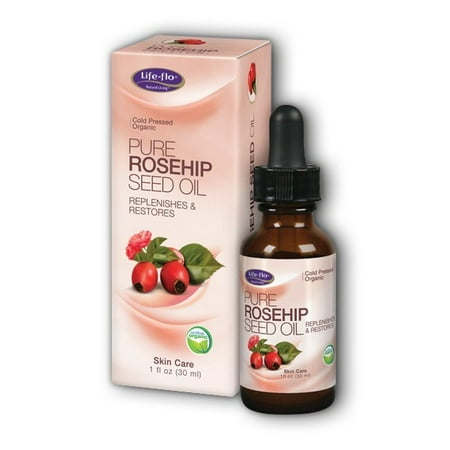 Life-flo Pure Rosehip Seed Oil, 1 Oz (Best Black Seed Oil On Market)