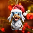 thumbnail image 4 of KCEHTA Dog Ornaments for Christmas Tree, Christmas Dog Ornaments, Cute Christmas Tree Hanging Ornament Dog Themed Christmas Birthday Party Home Decorations, 4 of 5