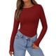 thumbnail image 2 of Remera PRETTYGARDEN 2025 de punto acanalado ajustada roja XXL, 2 of 4