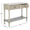 thumbnail image 5 of SAFAVIEH Haines 2-Drawer Console Table Greige, 5 of 10