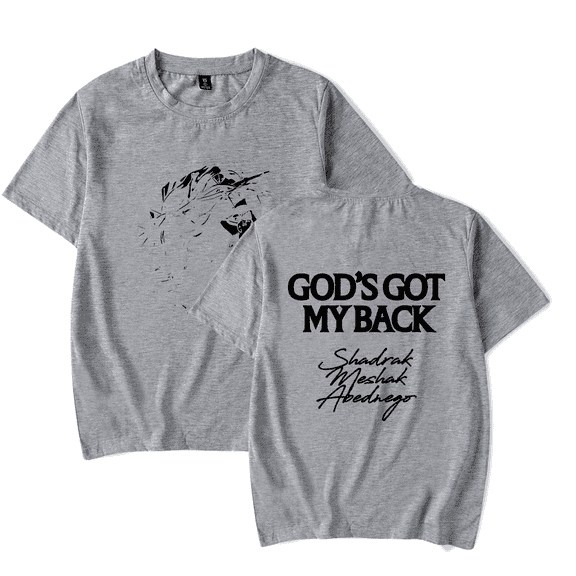 Brandon Lake God's Got My Back 2024 Merch Short Sleeve T-shirt Unisex Fashion Crew Neck Top