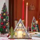 thumbnail image 1 of Adornos navideños Adornos navideños Adornos de luces de madera Manualidades de madera Decoraciones navideñas para fiestas Adecuado para decorar habitaciones y regalar Decoraciones para festivales, 1 of 6