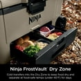 thumbnail image 3 of Ninja Outdoor FrostVault™ 65qt Wheeled Cooler with Cold Dry Zone, Birch Beige - FB265CS, 3 of 23