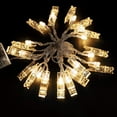thumbnail image 4 of Moocorvic Photo Clip String Lights LED Battery Operated, Mini Clothes Pins for Photo, Picture Board, Hanging Picture Frames, Warm White for Pictures Bedroom Wall Party Decor 3 meter,, 4 of 8