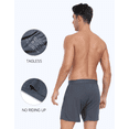 thumbnail image 2 of MAYFISH Men's Bamboo Rayon Boxers Boxer Shorts Soft Relaxed Summer Sleepwear Shorts Underwear (3C,XL), 2 of 5