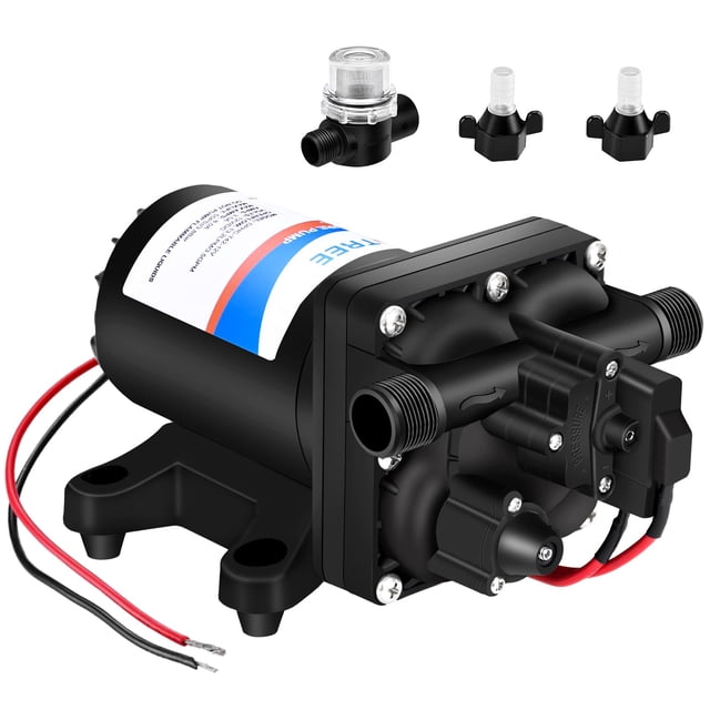 Bomba de agua YoungTree, 12 V, 3.5 GPM, 55 PSI, autocebante, RV