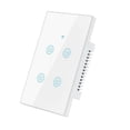thumbnail image 1 of Interrupteur Tactile Mural Intelligent Wifi Us Fonctionne avec Homekit Fil Neutre Double Mode, 1 of 9