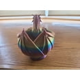 thumbnail image 3 of Dragon Bowl Silk Rainbow Color Candy Dish Planter Plant Pot Dungeons and Dragons, 3 of 5