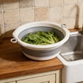 thumbnail image 7 of 13.58*4.72in Collapsible Wash Basin Multipurpose Portable Sink for Camping Road Trip Daily Use Sturdy Basin with Non-slip Base and Hanging Hole, 7 of 7