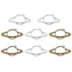 thumbnail image 5 of 16 piezas de marcos colgantes de planetas huecos, dijes de aleación, accesorios para hacer joyas DIY, para collares y manualidades (plata y bronce), 5 of 7