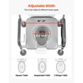 thumbnail image 4 of VEVOR Bedside Commode Chair 4-in-1 Raised Toilet Seat 500 lbs Adjustable Height, 4 of 9