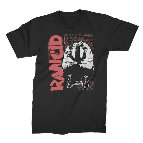 Rancid Men's Don't Care Nothing T-Shirt X-Large | Officially Licensed