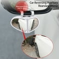 thumbnail image 3 of NIBOLOG Rearview Mirror - High Clarity 360 Degree Adjustable Wide Angle Car Reversing Auxiliary Mirror, 3 of 8