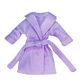 thumbnail image 2 of Sophia's Cozy & Soft Spa Day Plush Bathrobe for 18" Dolls, Lavender, 2 of 3