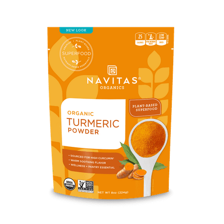 Navitas Organics Turmeric Powder, 8.0 Oz, 32 (The Best Organic Turmeric Powder)