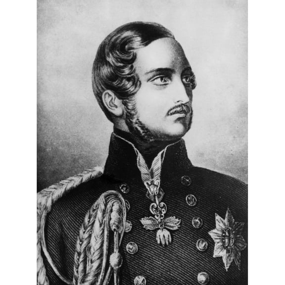 Prince Albert History Poster Print