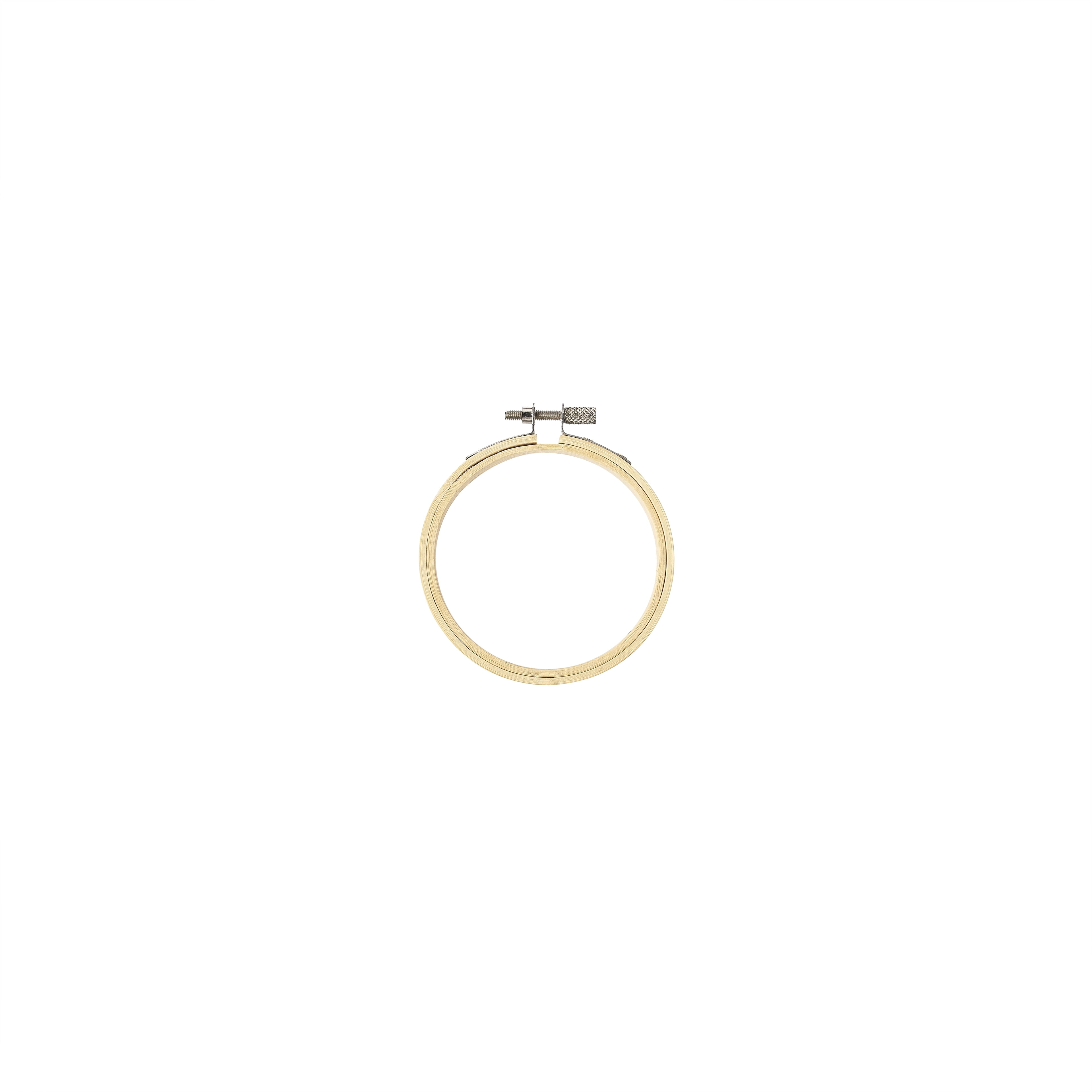 Loops & Threads Wooden Embroidery Hoop, 18 Pack