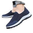 thumbnail image 4 of CHENge Men's Fashion Sneakers Relaxed Fit Lightweight Extra Wide Width Minimalist Mens Tennis Shoes Gym Workout Shoes Breathable Mesh Sneakers, 4 of 6
