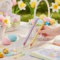 thumbnail image 5 of 2Pcs Easter Erasable Gel Pens, 2ML Cartoon Style Erasable Ink Pens with Built-in Eraser, for Learning Writing, Easter Gifts for Teens Adults, 5 of 7