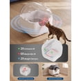 thumbnail image 5 of Automatic Litter Box, Smart Self-Cleaning Cat Litter Box with Odor Control, Safety Sensors, 76L Drum, 13L Waste Bin and Tuya App Control for Cats 3.3–28 lb, 5 of 8