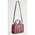 thumbnail image 4 of Marc Jacobs Women's Leather Zipper Tote Bag, Cherry, 4 of 10