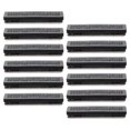 thumbnail image 3 of icolorfuled Durable Magnetic Name Badges with Plastic and Magnet Material for Decoration Black Color, 3 of 6