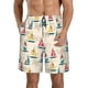 thumbnail image 1 of Fotbe Reto Marine Nautical Trajes de Baño Estampados para Hombre, Shorts de Verano de Secado Rápido, Ropa de Playa, Bañadores-Small, 1 of 6