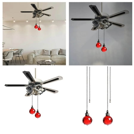 

Zenghuiiii Ceiling Fan Pull Chain Decorative Extension Clear Fan Pulls For Ceiling Light Lamp Fan Chain Extender 1pc Stain Glass Hummingbird Window Hanging