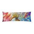 thumbnail image 2 of MKHERT Seahorse And Fishes Body Pillow Pillowcase Pillow Protector Cushion Cover 20x60 Inch, 2 of 2