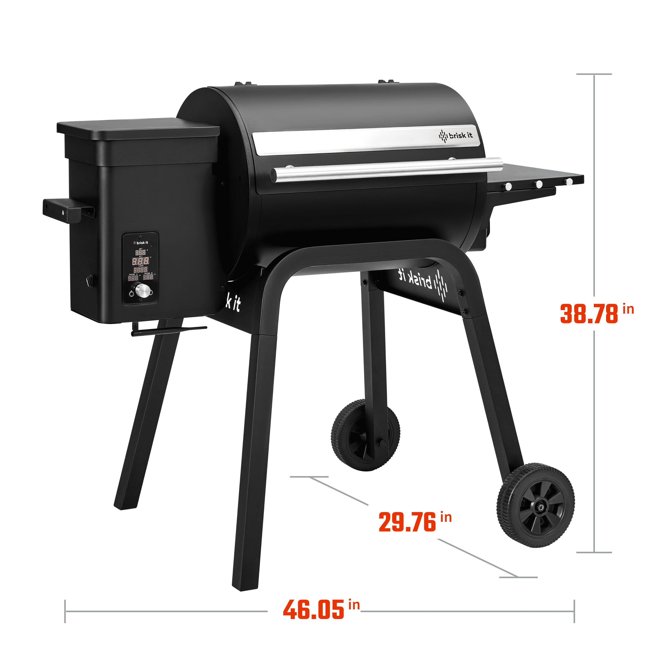 Brisk It Zelos-450 AI Powered and WiFi Grill - Walmart.com